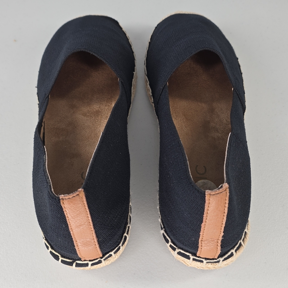 Vionic Black Slip-On Espadrille - Comfort Women's Shoe - Picture 6 of 7